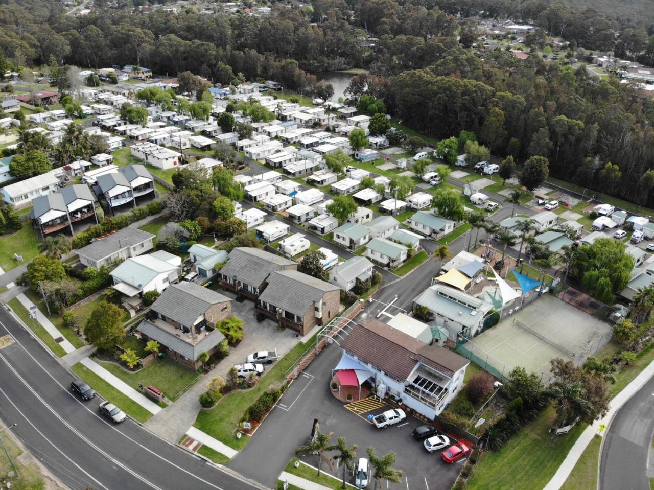Pleasurelea Tourist Resort & Caravan Park Batemans Bay Eksteriør bilde
